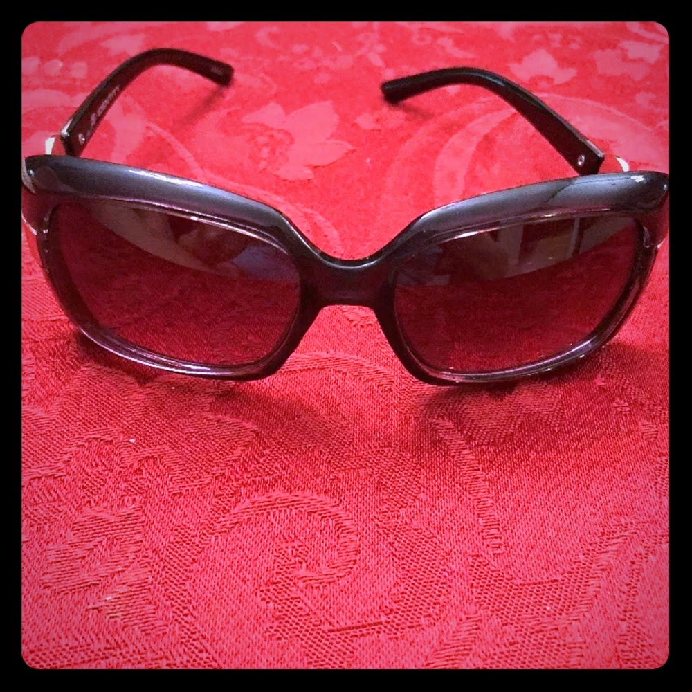 Identity Purple Fashion Sunglasses Grey Lens